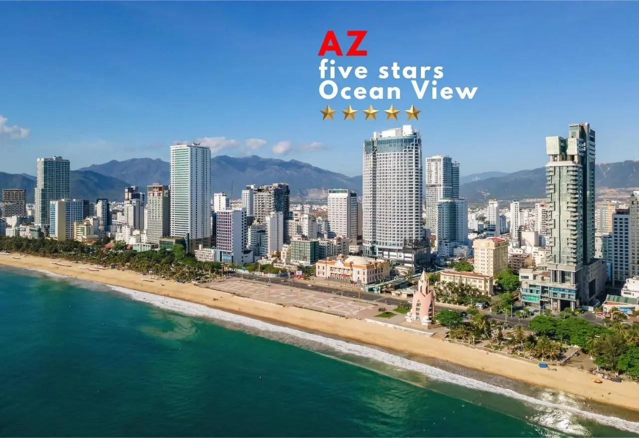 Az Five Stars Ocean View Apartment Nha Trang